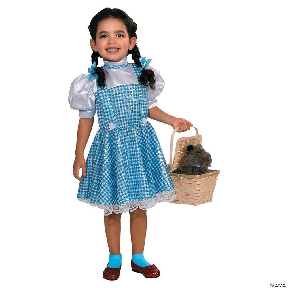 Wizard of Oz Toddler Sequin Dorothy Costume